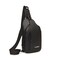 STARGOLD 12" Chest Bag with Front Pocket, Side USB Port For Device Charging, Foam Lining for Protection And Stylish Design