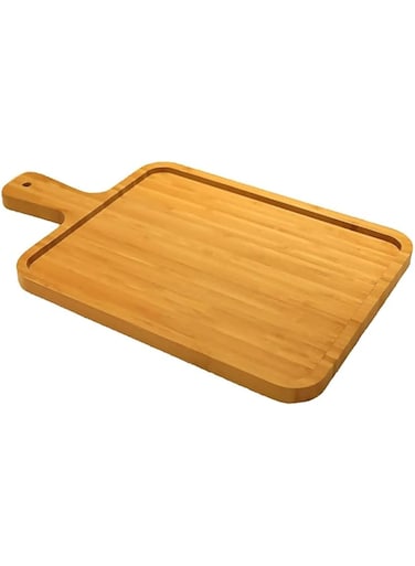 N / B Makeup Toy Pizza Tray Pizza Pan With Handle Pizza Baking Tray Pizza Board Tray Baking Cutting Chopping Board With Handle For Cheese Bread Cake Fruit Snack