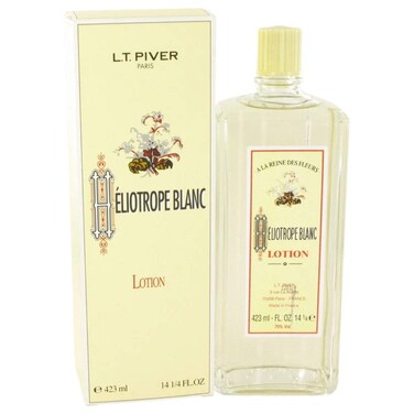 Heliotrope Blanc by LT Piver Lotion (Eau De Toilette) 3.3 oz