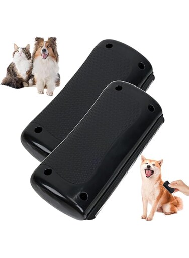 Fejytor Pet Deshedding Brush, Groompro Pet Brush, 2025 New Pet Grooming Brush, Dog Hair Remover, Deshedding Grooming Tool, Deshedding Tool for Removing Tangled Hair and Daily Care (1 PCS)