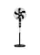 16" Stand Fan, Wide Oscillation, 6PP Blades, GF9615   Adjustable Height   3 Speed Setting   Metal Safety Grill   Ideal for Home, Office, Restaurant, Etc