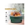 Portable Charcoal Barbecue Grill with 270mm Non-Stick Cooking Plate for Outdoor BBQ &amp; Camping