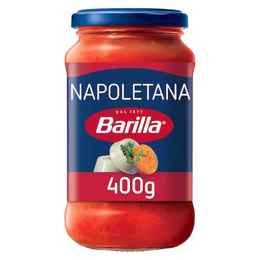 Barilla Napoletana Pasta Sauce with Italian Tomato and Basil 400g
