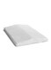Lumbar Support Pillow, for Sleeping Memory Foam Pillow for Back Pain Relief, Side, Back and Stomach Sleepers, Triangle Wedge Bolster Pillow, Bed Rest Pillow, White, Standard