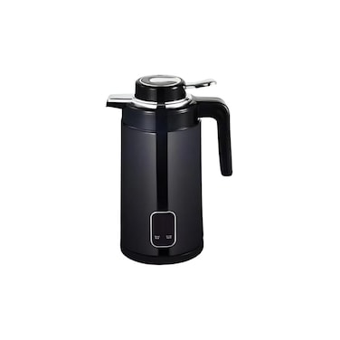 Electric Kettle 2.5L 1360W Fast Boil Stainless Steel Auto Shut-Off Black Modern Design