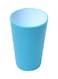 Tumbler Cup Solid Pattern Food Grade Plastic Blue 300ml