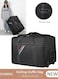 Expandable Foldable Rolling Duffle Bag with 2 Wheels,Suitcase Collapsible Rolling Travel Luggage Bag Duffel Bag for Men and Women Lightweight Suitcases without Telescoping Handle