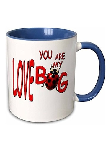 You Are My Love Bug Mug Multicolour