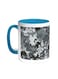 Army Clothing Printed Coffee Mug Turquoise/White