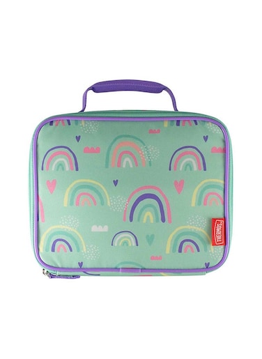 Thermos Standard Pop Top Reusable Lunch Bag - Rainbows, N112252, Insulated Travel Bag, Lunch Insulated Travel Bag, Insulated Insulated Travel Bag