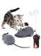 HALAMODO Remote Control Mouse Cat Toy, Funny Electronic Rat Flocking Mouse Wireless Toys for Cat Dog Kitten Pet Interactive Cat Toys (1Pcs,Gray)