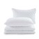 Home Essential 3-piece Diamond Quilted Bedspread Set 160x220cm - White
