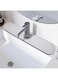 Tazweeq Kitchen Faucet Splash Guard, Diatomite Stone Sink Tray, Bathroom Counter Faucet Absorbent Pad, Kitchen, Bathroom, Vanity, Sink Drainage Mats, Placemats(45 * 10cm)