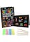 Angju Scratch Paper Art Notebooks - Rainbow Scratch Off Art Set for Kids Activity Color Book Pad Black Magic Art Craft Supplies Kits for Girls Boys Birthday Party Favor Game Christmas Toys Gift