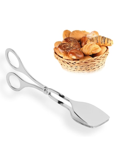 Buffet Cake Tongs, 7 Inch Stainless Steel for Catering Kitchen Use