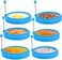 Silicone Egg Ring - Non-Stick Round Pancake Mold for Perfect Fried Eggs