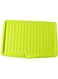 Cryfokt Dish Drainer Tray, Easy Cleaning Dish Drainer Board Rectangular Design Keep Drying Space Saving for Vegetables for Cutlery (Green)