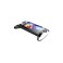 Portable Gaming Controller with 7-inch HD Screen, Ergonomic Design, Black and White