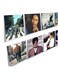 8 PCS Vinyl Display Record Wall Mount Shelf, Acrylic Clear Record Holder Wall, Floating Vinyl Shelves Record Storage Display Stand for LP Storage
