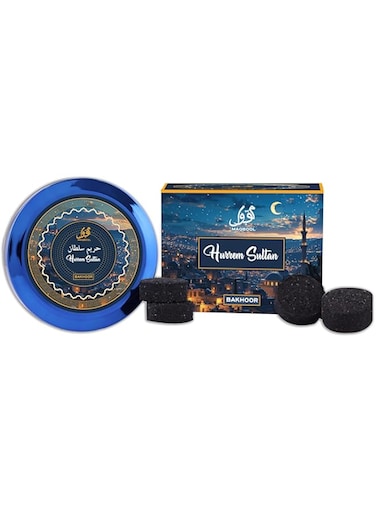 Maqbool Hurram Sultan Bakhoor &ndash; Turkish Incense   50g Handmade, Luxurious Jar