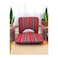 Paradiso Floor Lounge Chair - Sand Proof Polyester Beach &amp; Camping Chair - RED