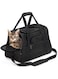 NeoStyle Cat Carrier,Premium Pet Carrier Soft Sided with Fleece Pad for Cat and Small Dogs,Portable Cozy Travel Pet Bag, Car Seat Safe Carrier (43 * 25 * 28cm, Black(with Fluff cushion))