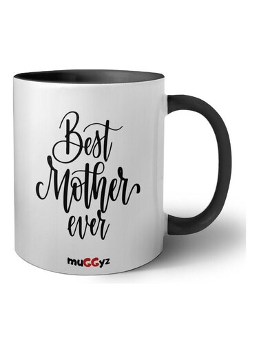 Best Mother Ever Printed Mug Black/White