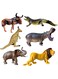 6 Jumbo Size Realistic Animal Toys Set   15cm Soft, Printed, Non-Toxic Animals for Kids   Durable Educational Playset   Perfect Gift for Imaginative Learning