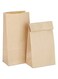 GMQG Lunch Bags brown kraft paper bags perfect for food, bakeries, and candy packaging, measuring 24 x 13 x 8 cm. (50 pieces)