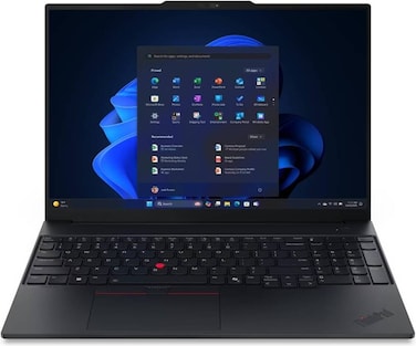 Lenovo ThinkPad E16 Gen 3 Laptop, 16" WUXGA IPS 60Hz Display, Intel Core Ultra 7 255H, 16GB DDR5 RAM, 512GB SSD, Intel Arc Graphics, Backlit English KB, Window 11 Black