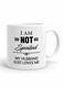 Your Wall Funny Husband Quote Printed Ceramic Coffee Mug 325ml, Perfect Gifting by Spoil Your Wall