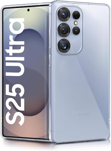 Transparent Back Cover Case for Samsung Galaxy S25 Ultra 5G   Raised Bumps for Full Device &amp; Camera Protection Shockproof TPU Silicone Back Case Mobile Cover (Samsung Galaxy S25 Ultra 5G)