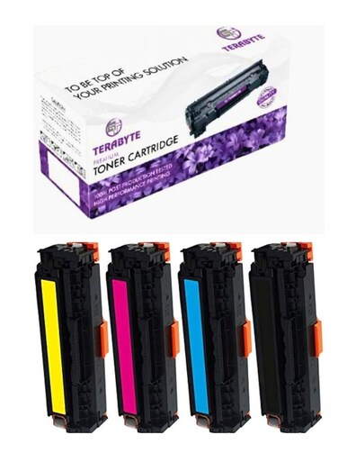 410A Compatible Toner Cartridges Replacement for 410A CF410A CF411A CF412A CF413A for Color LaserJet Pro MFP M477fnw M477fdn M477fdw M452dn M452nw M452dw (1 Black/1 Cyan/1 Magenta/1 Yellow)