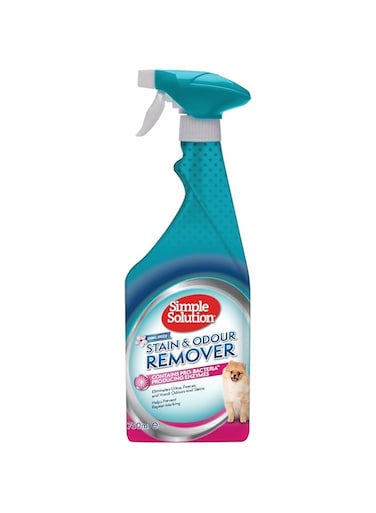 Simple Solution Dog Stain And Odour Remover Spring Breeze, White, 750 Ml