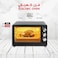 Electric Oven Toaster 35L Large Capacity, Multi-Function Baking, Grill &amp; Roast with Timer Control