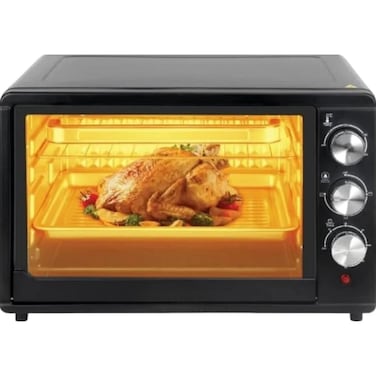 Electric Oven Toaster 35L Large Capacity, Multi-Function Baking, Grill &amp; Roast with Timer Control