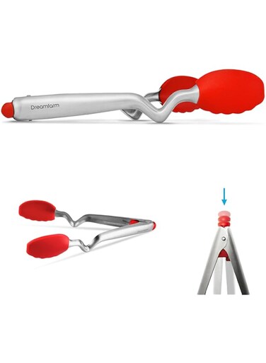 Dreamfarm Clongs 9 Inch Tongs - Red