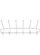 Royalford Rf1426-Mh6 Wall Mount Hook - 6 Metal Hooks   Multi-Functional 6 Hook Rack Organizer For Hanging Coat Clothes Hat Towel Bags Keys   Durable Heavy-Duty Wall-Mounted Hook Rack