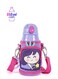 &amp; Moo Kids Steel Thermos Water Bottle with Bag 550ml, Colorful Mermaid Design, Leakproof and BPA Free, Eco-Friendly Material, Ideal for School, Picnic, Travel, Outdoor