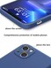 Xiaomi Redmi Note 14 Pro Plus Liquid Gel Rubber Bumper Case with Soft Microfiber Lining Cushion, Slim Hard Shell Shockproof Protective Cover for Redmi Note 14 Pro+ 5G 2024 (Blue)