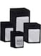 Pack 4 Sizes Resealable Mylar Holographic Bags Food Storage Bags, Zipper Foil Packaging Pouch for Sample Jewelry Small Business