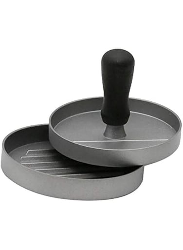 Non Stick Round Shape Hamburger Press Aluminum Alloy Hamburger Pizza Meat Beef Grill Burger Press Patty Maker Mold