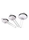 Stainless Steel Tea Strainer Set Silver
