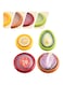Rayyan Avocado Saver and Tomato Holder,Reusable Storage Containers for Fridge - Ideal for Garlic, Onions, Lemons, and Potatoes(Set of 4)