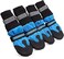 Waterproof Anti-slip Snow Pet Paw Protector Boots for Labrador Husky (Size L, 4 Pieces, Blue)