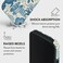 Mobcos iPhone 17 Pro Max Ocean Blueprint Premium Case Compatible with Hybrid Dual-Layer Hard Shell + Silicone Protection - Scratch-Resistant Shockproof Mobile Cover
