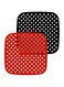 KASTWAVE Eco-Friendly Reusable Air Fryer Liners - 7.5-Inch Square Food-Grade Silicone for Healthy Cooking &amp; Easy Cleanup
