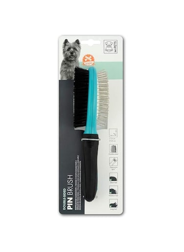 M-PETS Double Sided Pin Brush