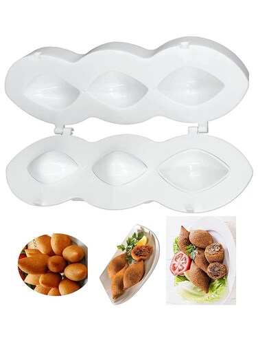 New Manual Meatball Maker Kibbeh Express Plus Rolls Cake Processor Minced Meat Mold Desserts Home Kitchen Tools