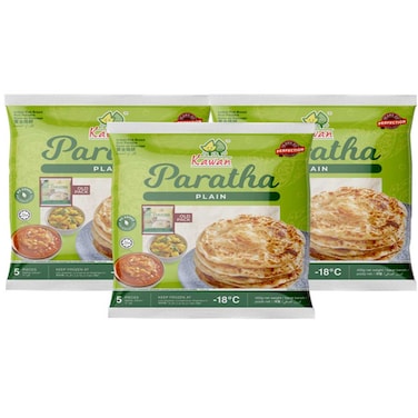 Kawan Plain Paratha 400g Pack of 3